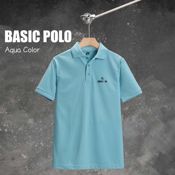 Aqua Polo Shirt