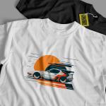 Car Printed Tshirt
