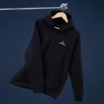 Zipper Hoodie - Black