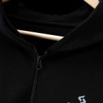 Zipper Hoodie - Black