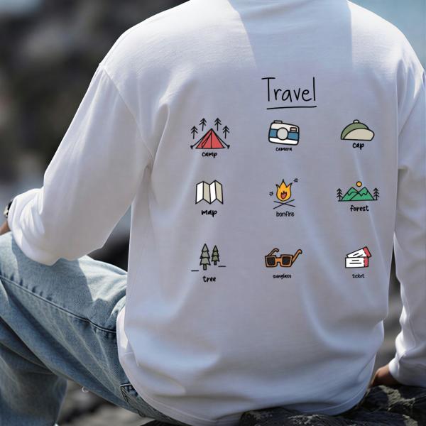 TRAVEL – Long Sleeve Travelling T-Shirt