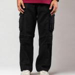 8 Pocket Baggy Pant - Black Color