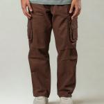 8 Pocket Baggy Pant - Coffee Color