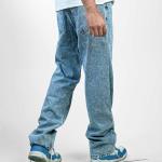 Straight Fit -Fade Blue Pant