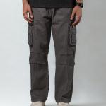 8 Pocket Baggy Pant - Gray Color
