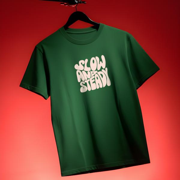 Slow and steady- Minimal tshirt