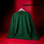 GREEN – LONG SLEEVE BASIC TSHIRT