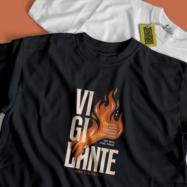 VIGILANT - Typography T-Shirt