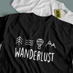 WANDERLUST - TRAVEL Tshirt