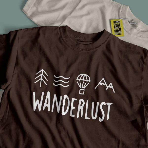 WANDERLUST - TRAVEL Tshirt