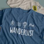 WANDERLUST - TRAVEL Tshirt