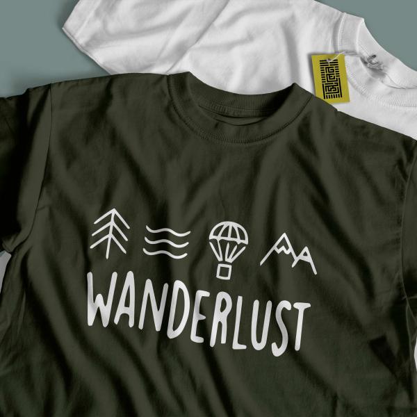 WANDERLUST - TRAVEL Tshirt