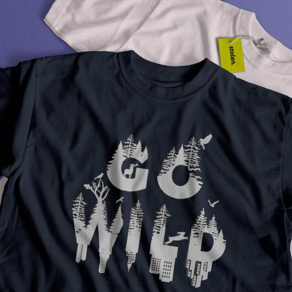 GO WILD – TRAVEL TSHIRT